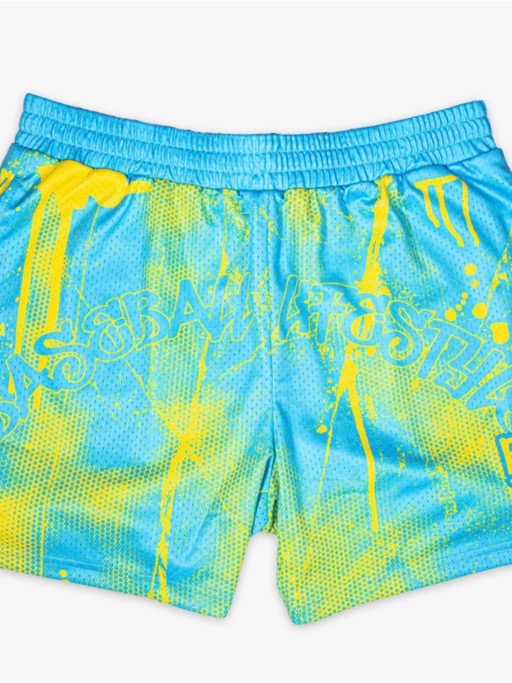 Baseball Lifestyle Retro Graffiti Shorts